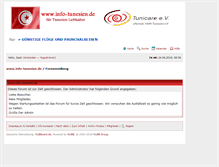 Tablet Screenshot of info-tunesien.de